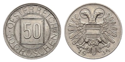 50 groschen 1934