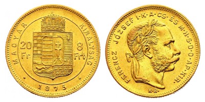 8 forintos 1875