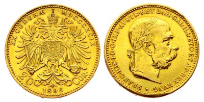 20 coronas 1899
