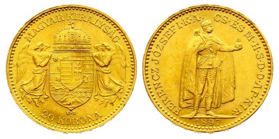 20 Coronas 1897