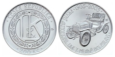 200 korun 2005