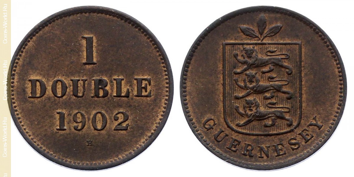 1 double 1902, Guernesey