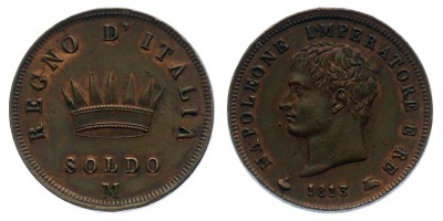 1 soldo 1813