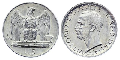 5 lire 1930