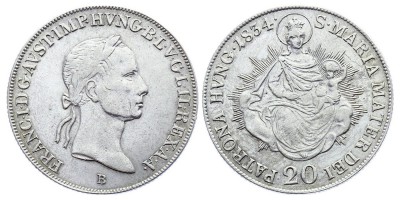 20 Kreuzer 1834