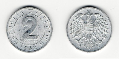2 groschen 1962