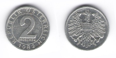 2 groschen 1982