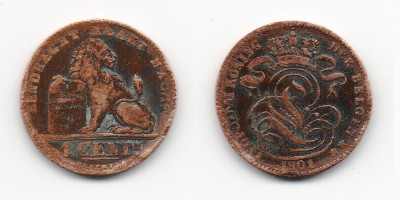 1 cêntimo 1901