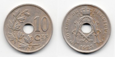 10 сантимов 1923 года