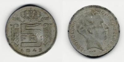 5 франков 1943 года