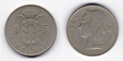 1 франк 1950 года
