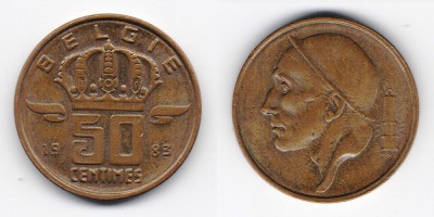 50 céntimos 1983