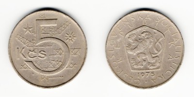 5 coronas 1975