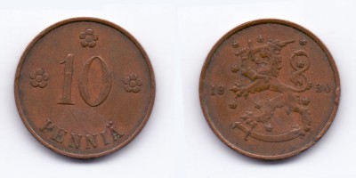 10 penniä 1930
