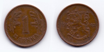 1 марка  1942 года