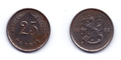 25 penniä 1944