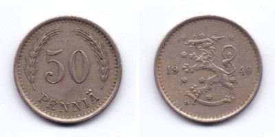 50 пенни 1940 года