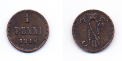 1 Penny 1916