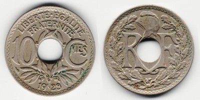 10 céntimos 1923
