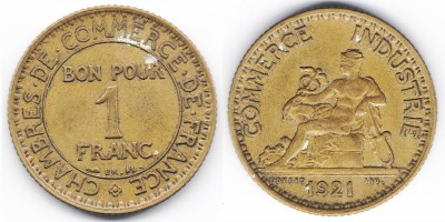 1 Franken 1921
