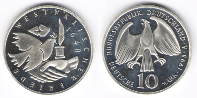 10 марок 1998 год А