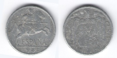 10 céntimos 1941