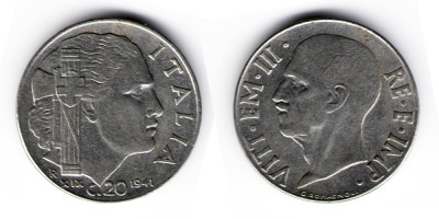 20 centesimi 1941