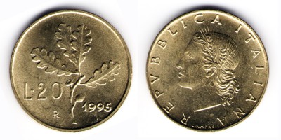 20 lire 1995