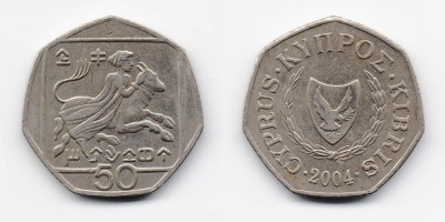 50 cêntimos 2004