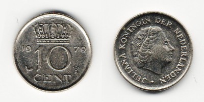 10 cêntimos 1979