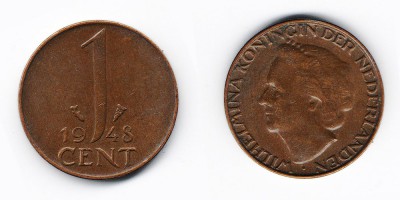 1 cêntimo 1948