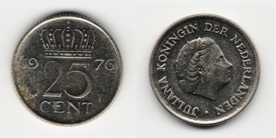 25 центов 1976 года 
