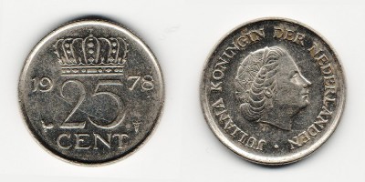 25 центов 1978 года