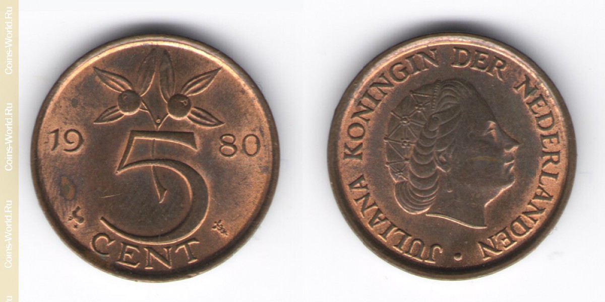 5 cêntimos 1980