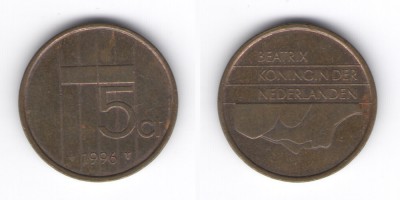 5 centavos 1996