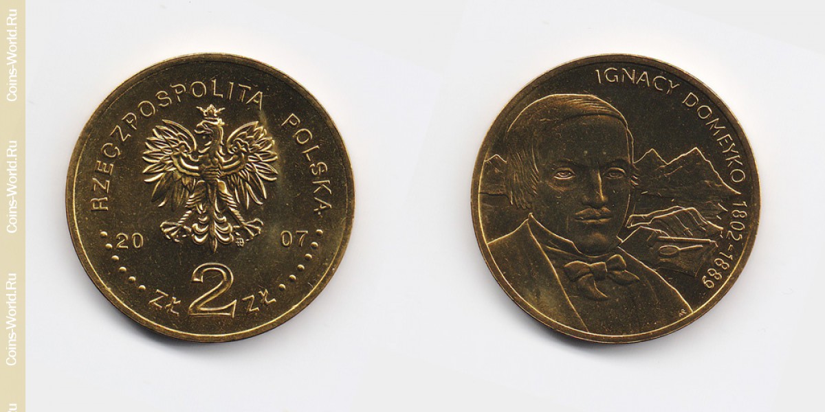 2 zlotych 2007, Polonia