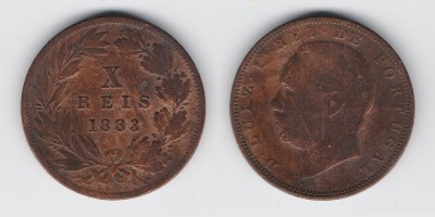 10 réis 1883