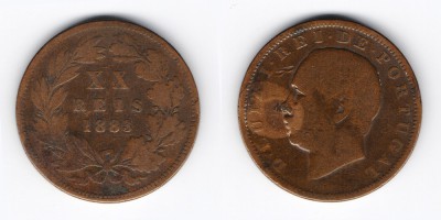 20 réis 1883