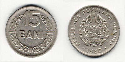 15 bani 1960