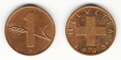 1 céntimo 1995