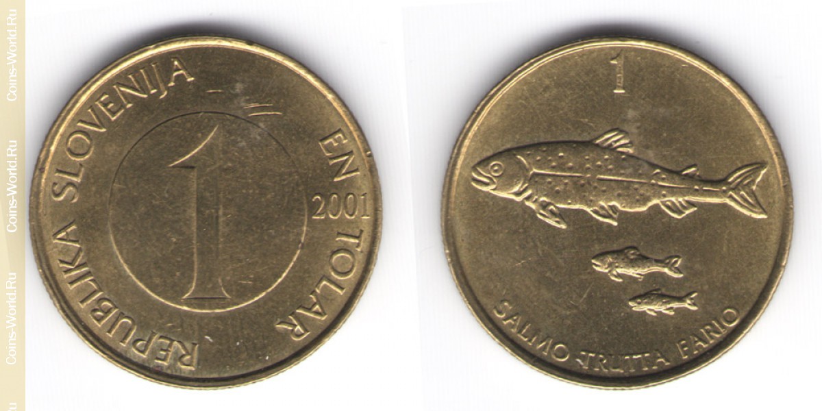 1 tólar 2001, Eslovenia