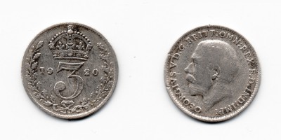 3 pence 1920
