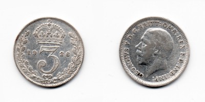3 pence 1926