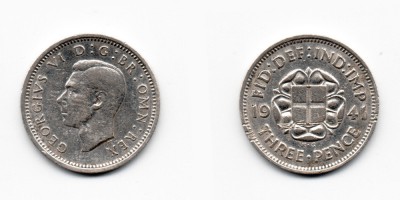 3 pence 1941