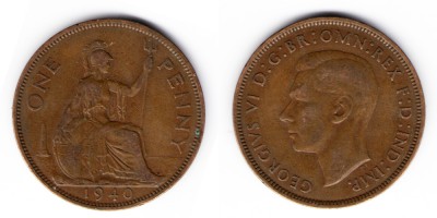 1 penny 1940