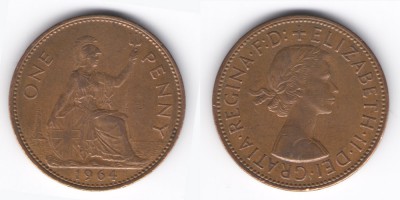 1 Penny 1964