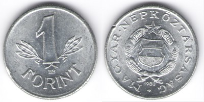 1 forint 1988