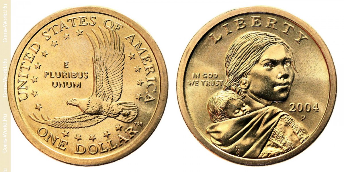 1 dólar 2004 P, EUA