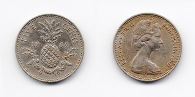 5 cêntimos  1969