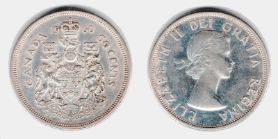 50 cêntimos 1960